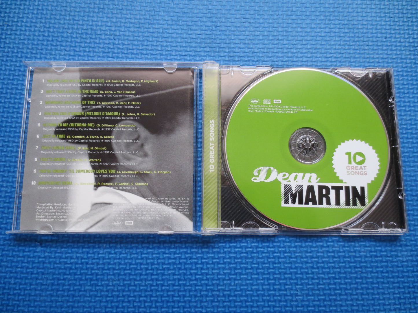 DEAN MARTIN, 10 GREAT Songs, Dean Martin Cd, Dean Martin Albums, Dean Martin Music, Dean Martin Songs, Cds, Jazz Compact Discs