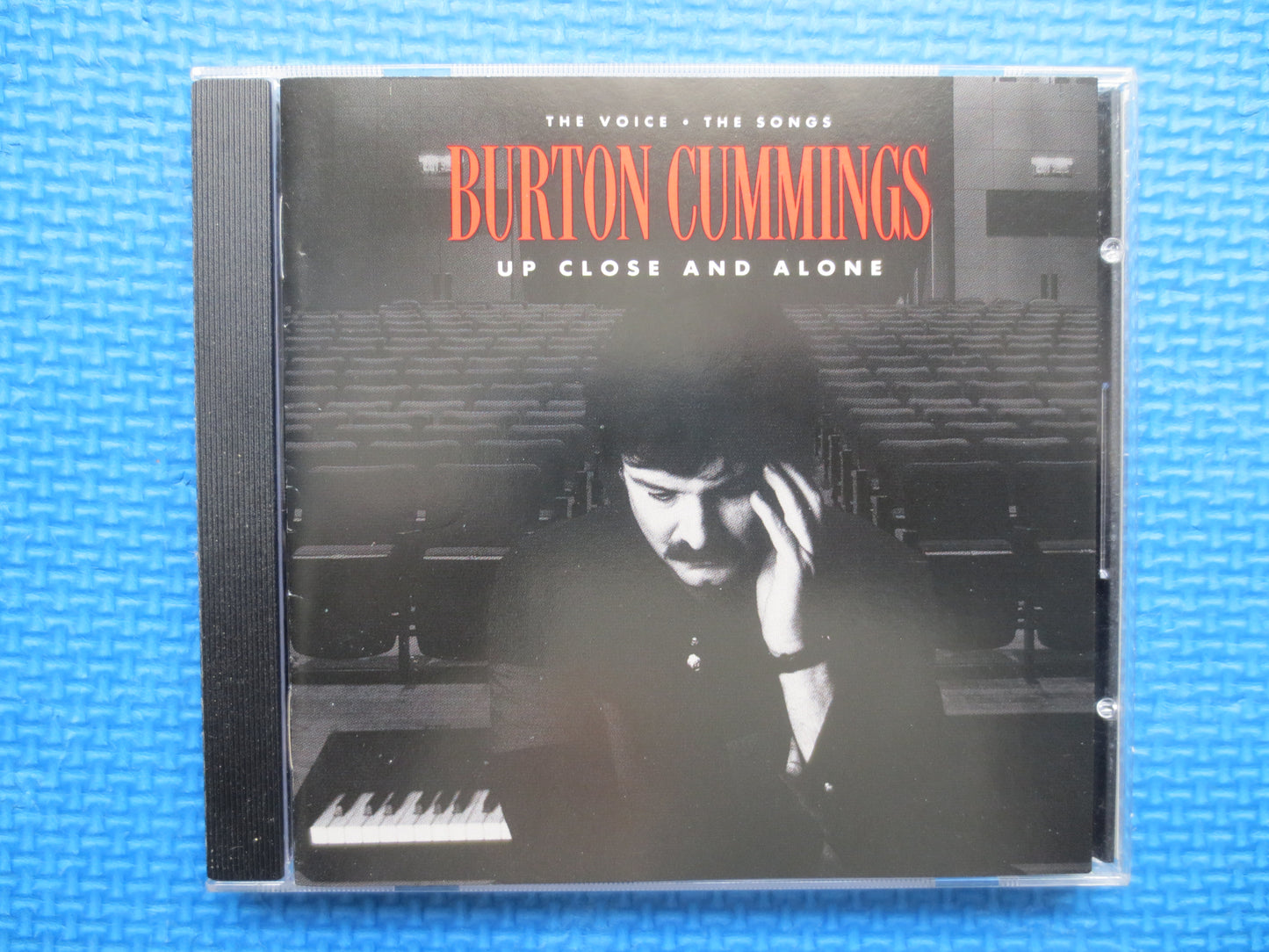 BURTON CUMMINGS, Up Close and Alone, Burton Cummings Cd, Burton Cummings Lp, Rock Cd, Pop Music Cd, Cd Music, 1996 Compact Disc