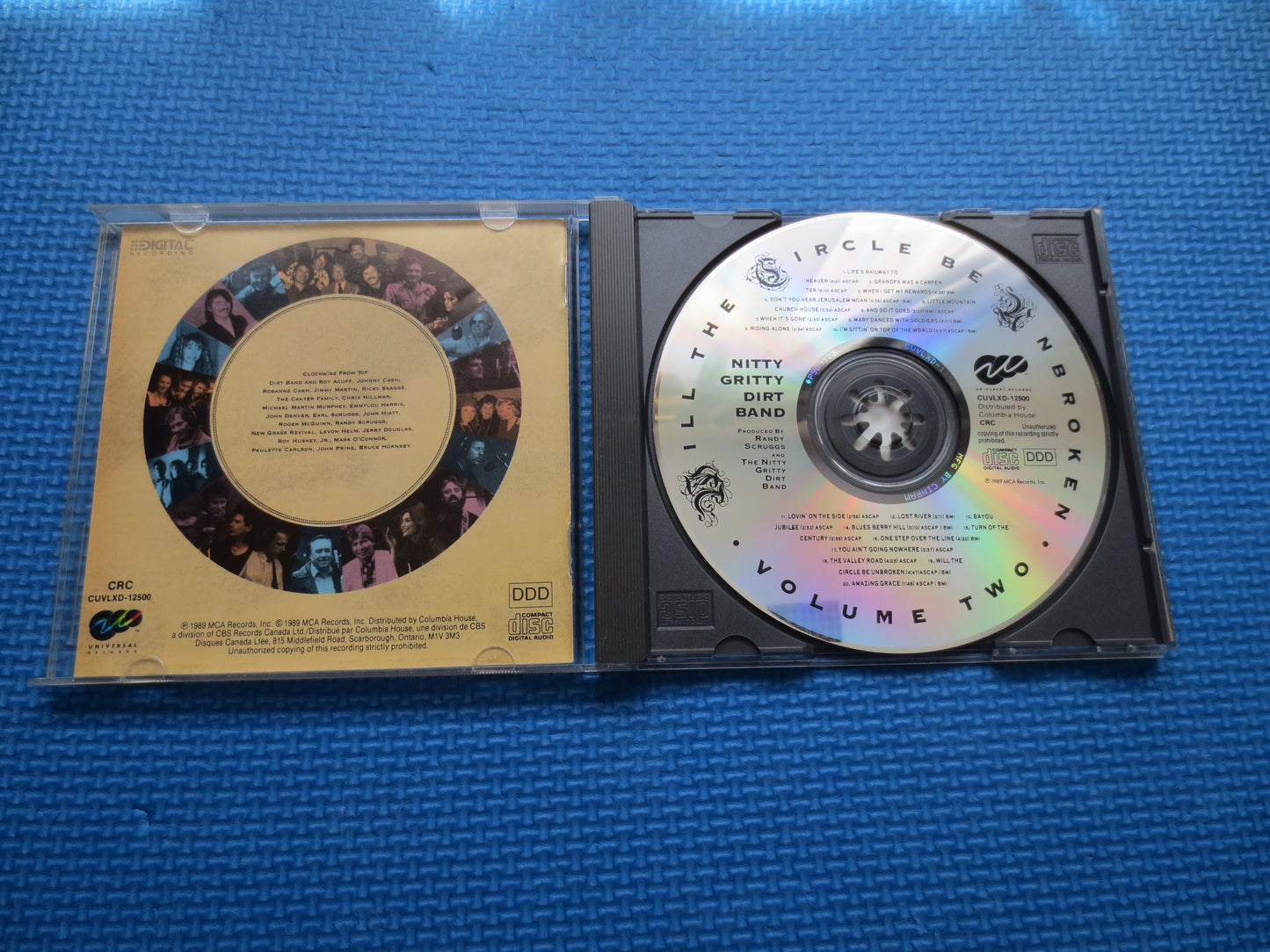 NITTY GRITTY DIRT Band, Circle 2,  Country Cd, Country Music Cd, Country Rock Cd, Country Album, Rock Music Cd, 1989 Compact Disc