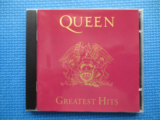 QUEEN, GREATEST Hits, QUEEN Cd, Freddie Mercury, Queen Album, Vintage Queen, Queen Lp, Rock, Rock Music Cd, 1992 Compact Disc