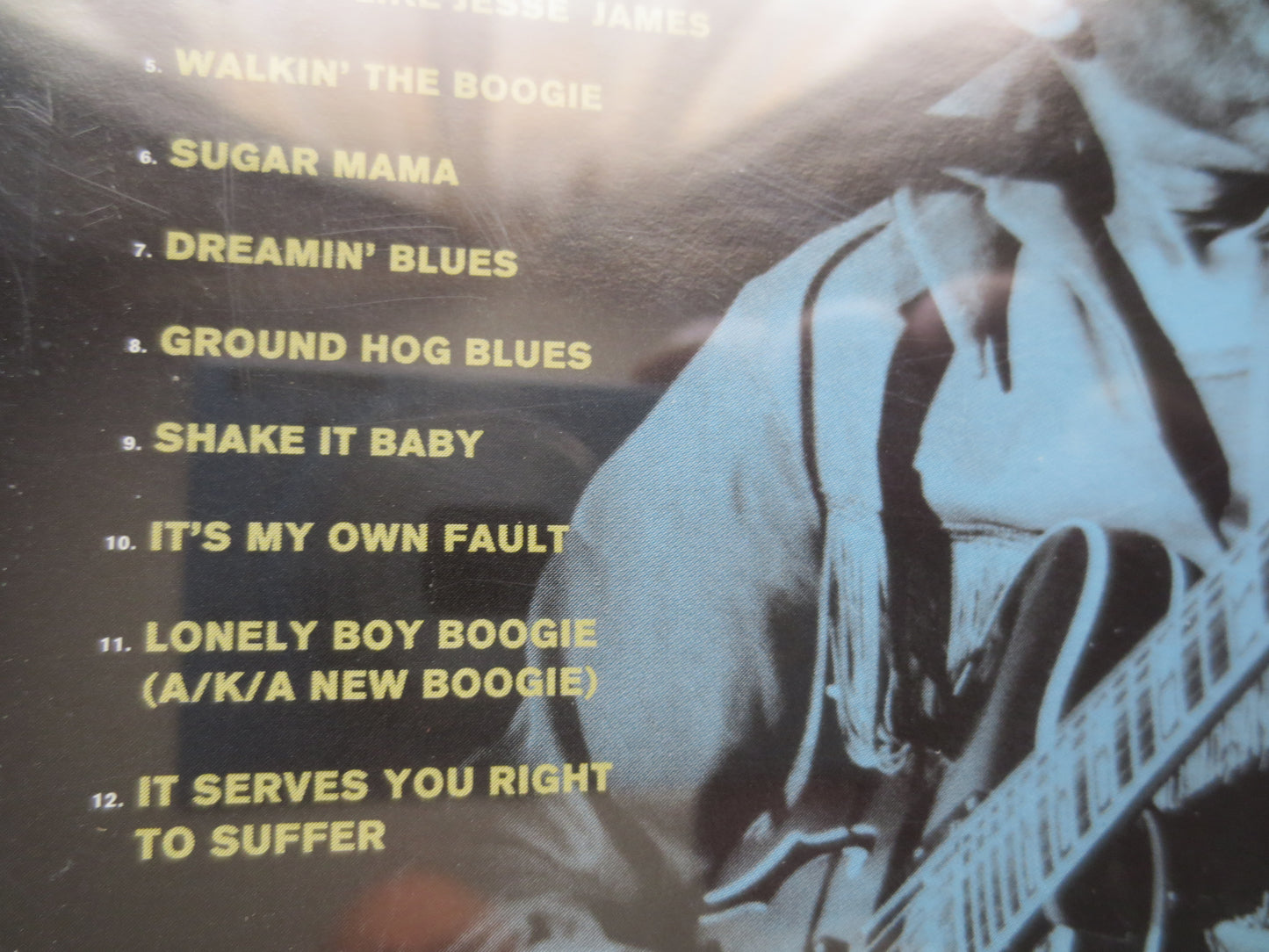 JOHN LEE HOOKER, Best of Cd, Blues Cd, John Lee Hooker Cd, Music Cd, John Lee Hooker Lp, Blues Album, 1999 Compact Disc