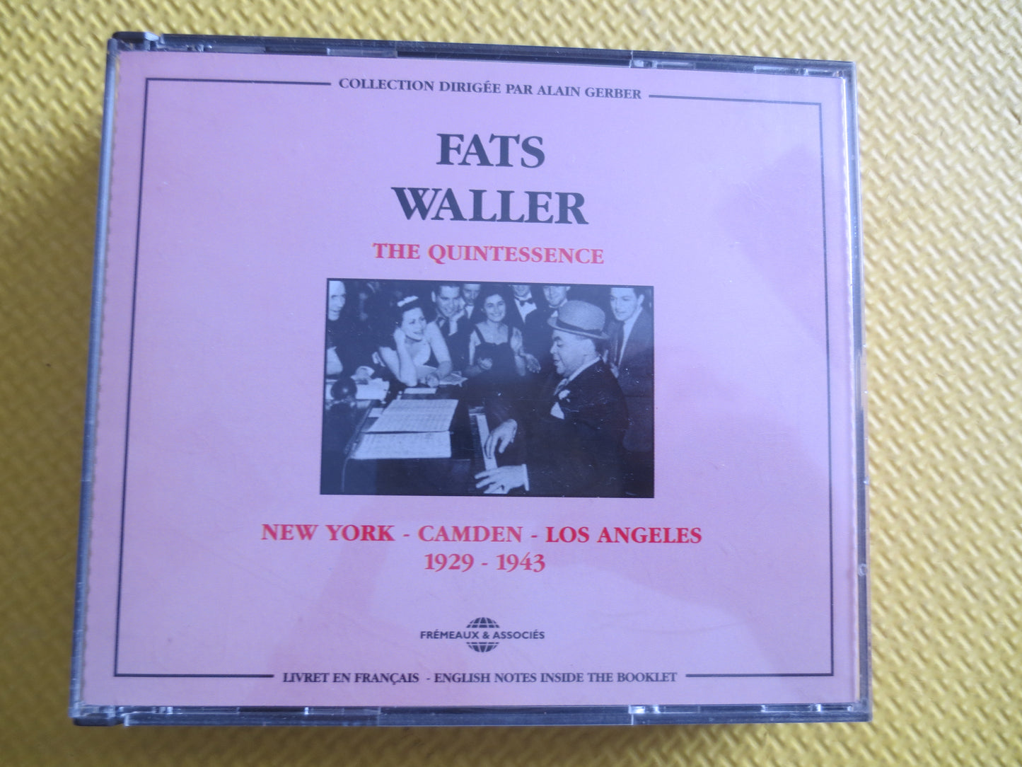 FATS WALLER, The Quintessence, DOUBLE Cd, Ragtime Cd, Ragtime Album, Fats Waller Album, Jazz Cd, Jazz Music Cd, Fats Waller Cd, Compact Disc