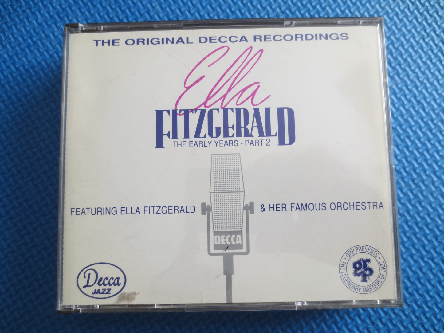 ELLA FITZGERALD, The Early Years, DOUBLE Cd, Jazz Cd, Ella Fitzgerald Cd, Ella Fitzgerald Album, Jazz Music Cd, Jazz Cd, 1993 Compact Disc