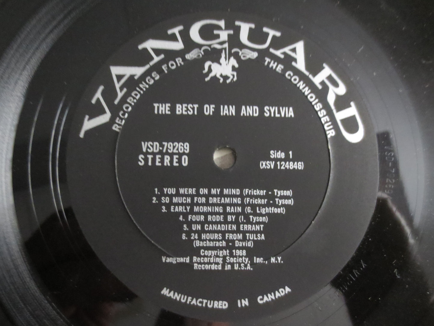 IAN and SYLVIA, GREATEST Hits, Ian Tyson, Sylvia Tyson, Ian Tyson Record, Sylvia Tyson Record, Country Records, Folk Album, 1963 Records