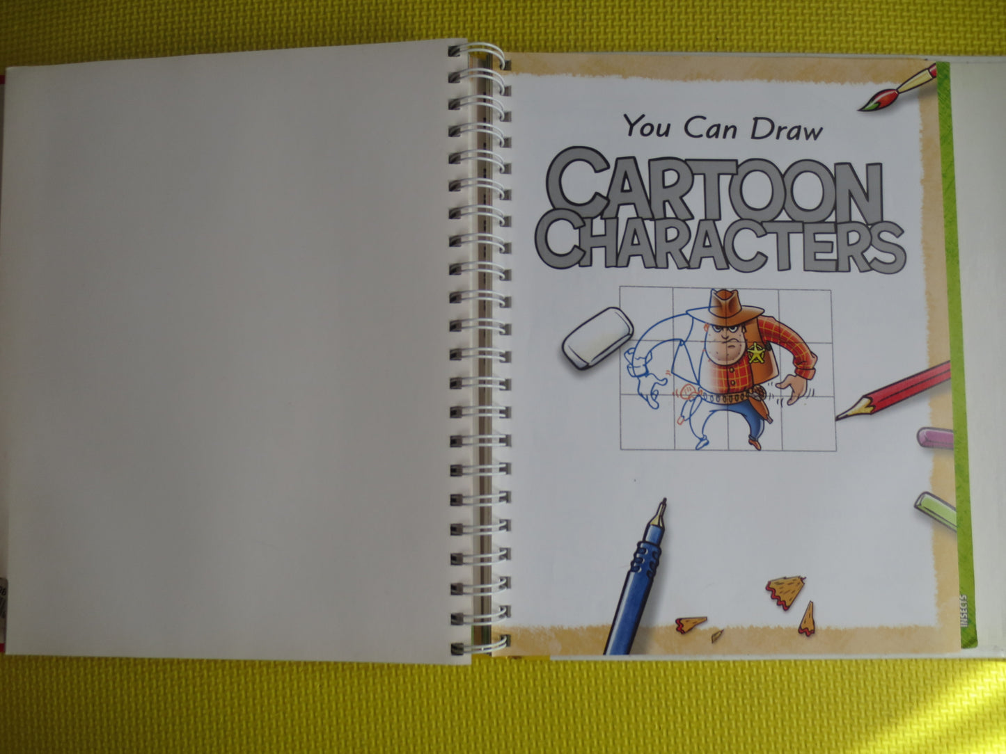 Vintage Book, YOU CAN DRAW, Over 100 Drawings, Learn to Draw Book, Drawing Cartoons Book, Drawing Cars Book, How to Draw Book, Drawing Book