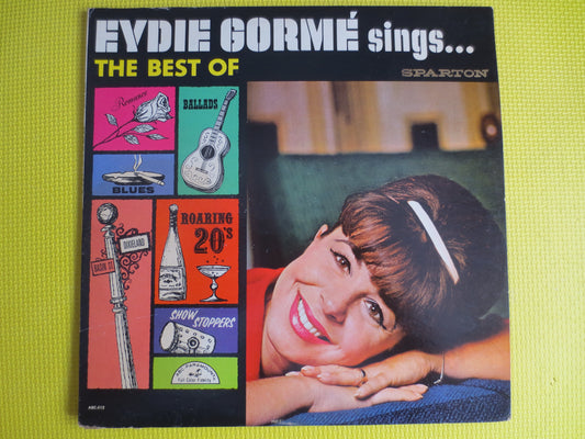 EYDIE GORME, Eydie Gorme Sings The Best Of Romance, Ballads, Blues, Dixieland, Roaring 20's, Eydie Gorme Record, Show Stoppers, 1966 Records