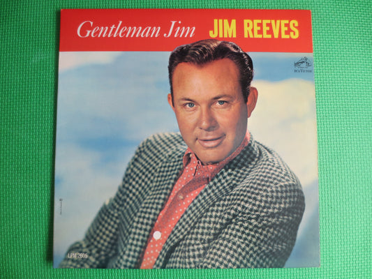 JIM REEVES, GENTLEMAN Jim, Vintage Vinyl, Jim Reeves Album, Jim Reeves Vinyl, Jim Reeves Lp, Jim Reeves Record, 1963 Record, Country Lp, 003