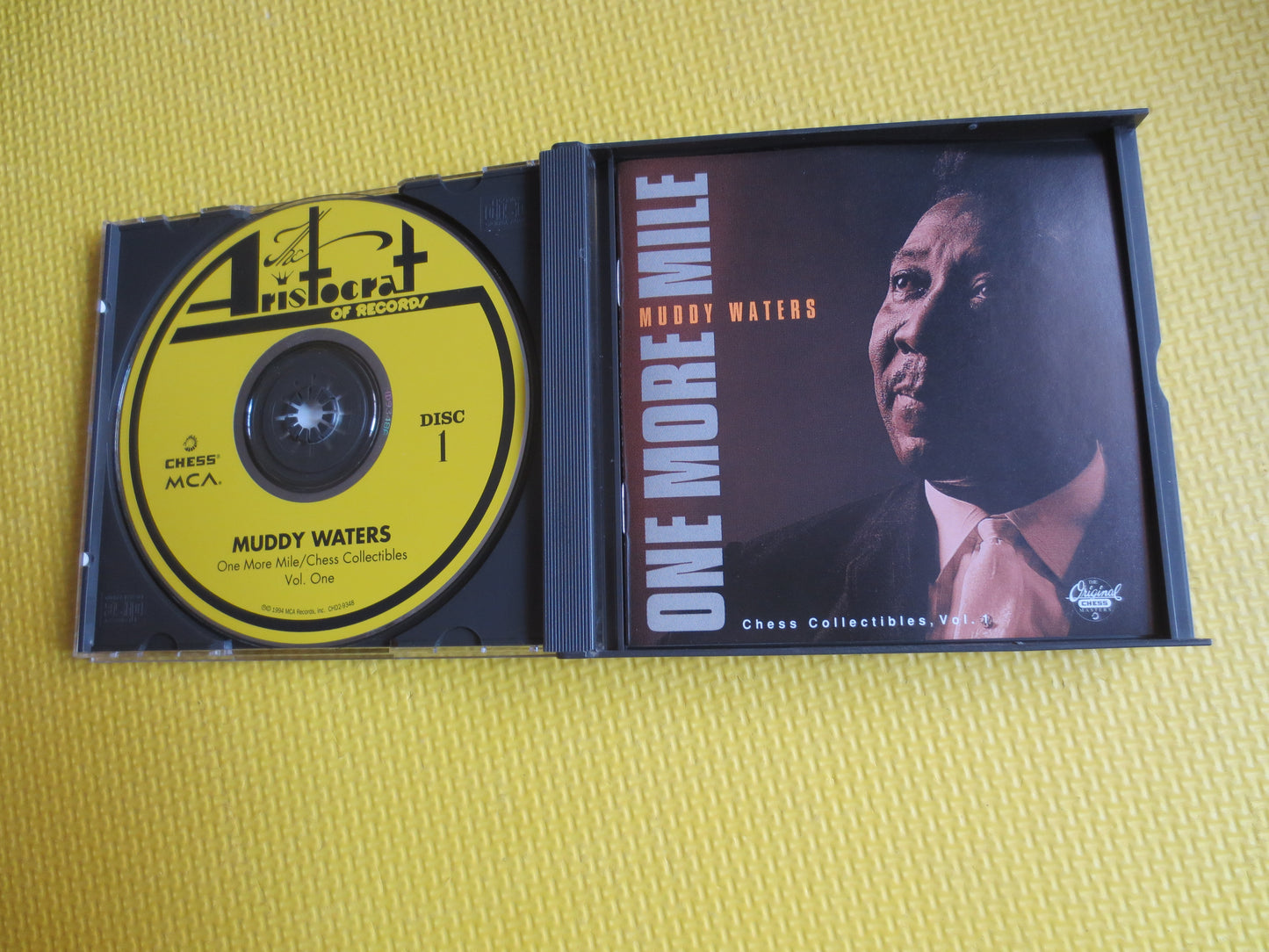 MUDDY WATERS, One MORE Mile, DOUBLE Cd, Blues Cd, Muddy Waters Cd, Muddy Waters Album, Blues Music Cd, Blues Guitar Cd, 1994 Compact Disc