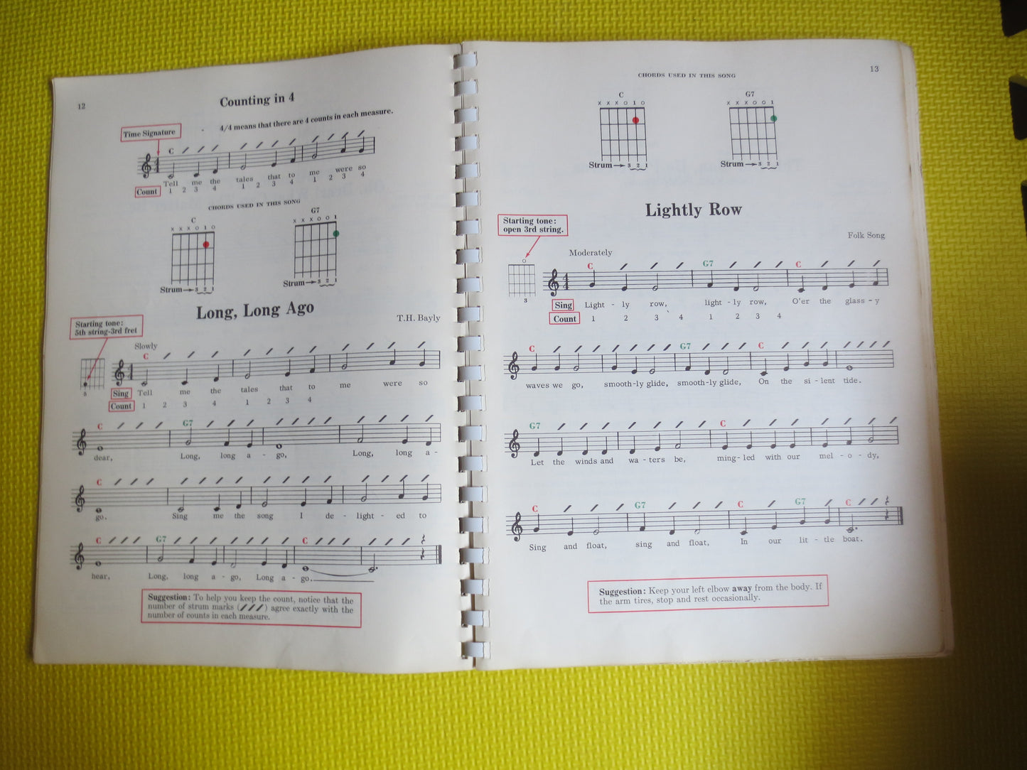 Vintage Books, POINTER SYSTEM for GUITAR, Sheet Music, Music Books, Piano Music Book, Guitar Music Books, Vintage Music Book, Guitar Music