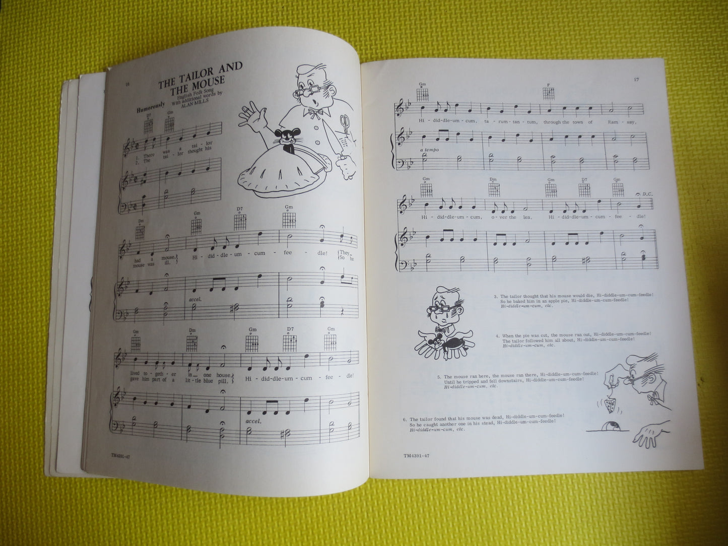 Vintage Books, FOLK SONGS for YOUNG Folk, Sheet Music, Music Books, Piano Music Book, Chord Sheet Music, Books, Vintage Music Book, Music