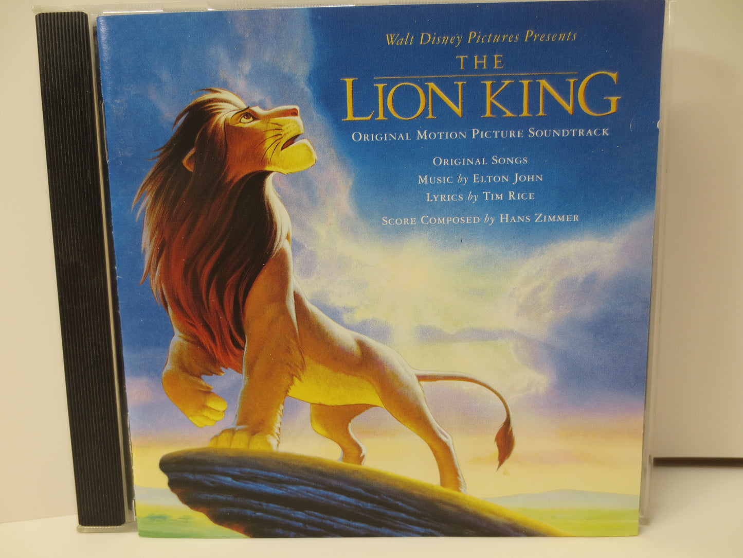 LION KING, Walt DISNEY Cd, Lion King Cd, Lion King Soundtrack, Lion King Songs, Lion King Album, Childrens Cd, 1990 Compact Disc