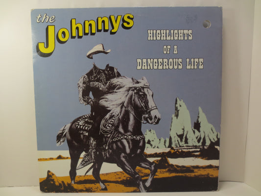 The JOHNNYS, Highlights of a DANGEROUS LIFE, Vintage Vinyl, Record Vinyl, Records, Vinyl Records, Punk Vinyl, 1986 Records