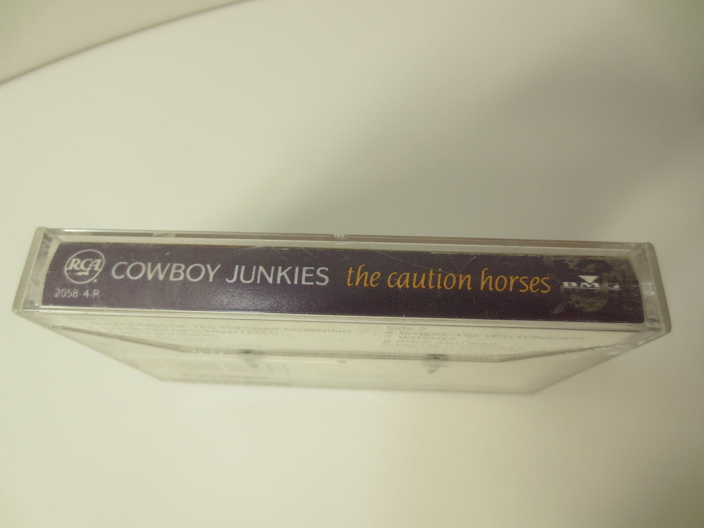 COWBOY JUNKIES Tape, The Caution HORSES, Cowboy Junkies Album, Cowboy Junkies Music, Tape Cassette, Cassette, 1990 Cassette