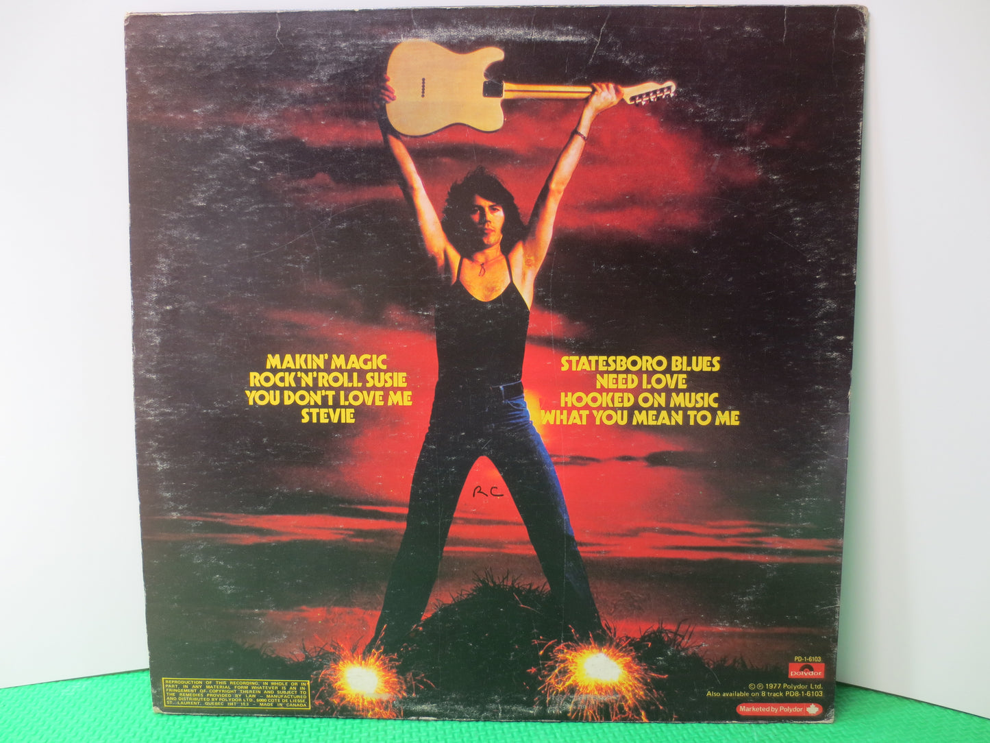 PAT TRAVERS, Makin' MAGIC, Pat Travers Record, Rock Record, Pat Travers Album, Vinyl Record, Pat Travers Lps, 1977 Records