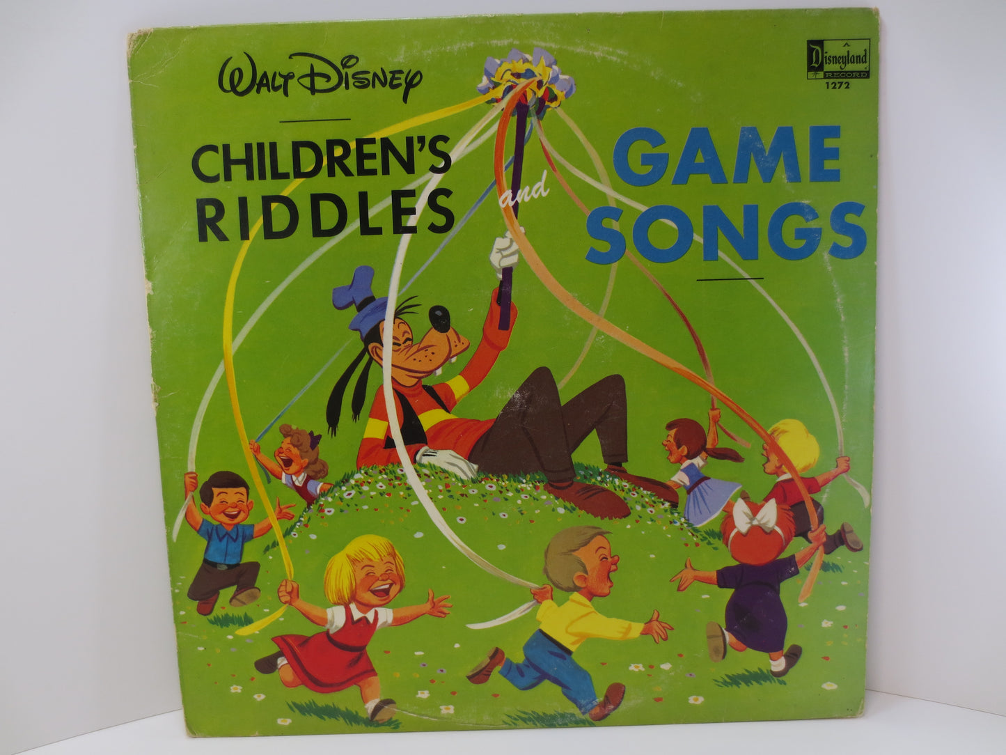 WALT DISNEY Records, Childrens RIDDLES, Disney Songs, Disney Albums, Disney Records, Disney Vinyl, Records, 1964 Records