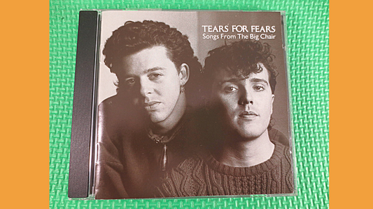 TEARS for FEARS, SONGS From the Big Chair, Tears for Fears Cd, Vintage Cd's, Rock Cd, Tears for Fears Lp, Rock Music Cd, 1985 Compact Discs