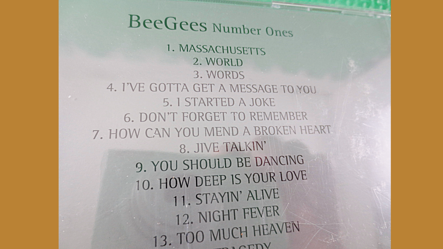 The BEE GEES, Factory SEALED, Number Ones, The Bee Gees Cd, The Bee Gees Album, The Bee Gees Hits, The Bee Gees Songs, The Bee Gees Music