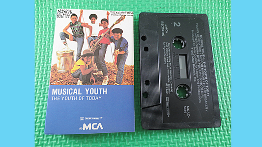 MUSICAL YOUTH, Youth of TODAY, Musical Youth Tape, Musical Youth Cassette, Musical Youth Album, Musical Youth Songs, Cassette Tape, Cassette