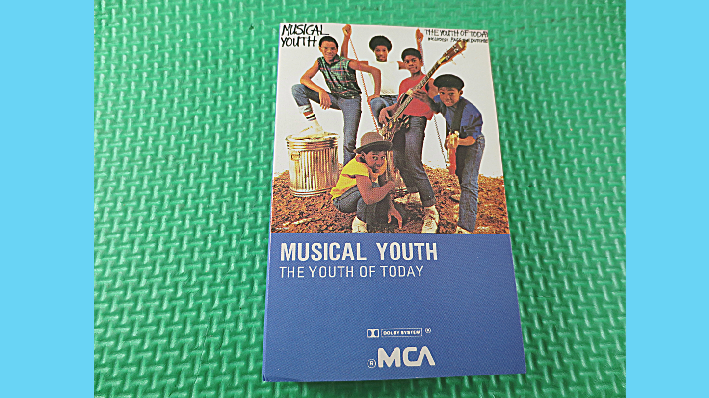 MUSICAL YOUTH, Youth of TODAY, Musical Youth Tape, Musical Youth Cassette, Musical Youth Album, Musical Youth Songs, Cassette Tape, Cassette