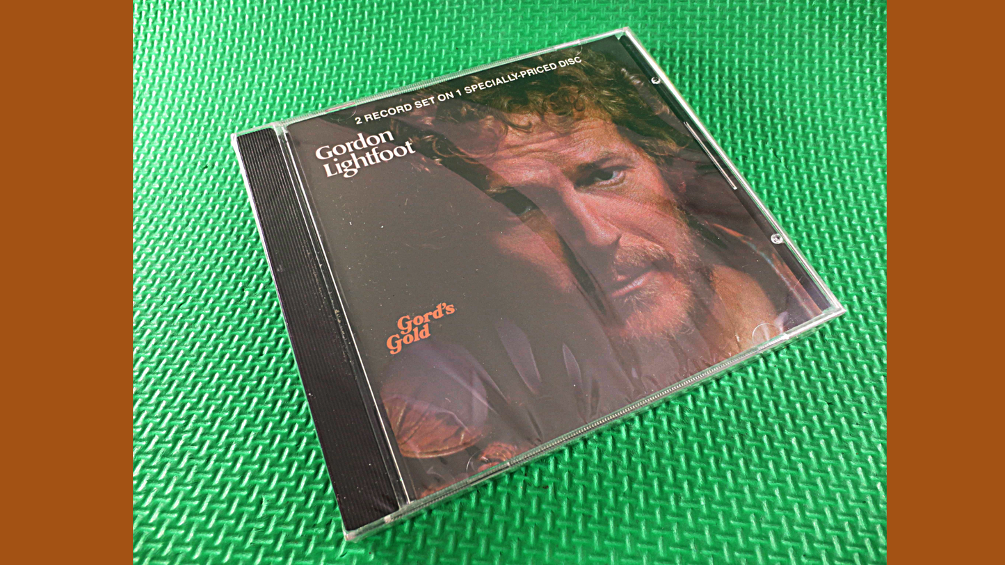 GORDON LIGHTFOOT, Factory SEALED, Gord's Gold, Gordon Lightfoot Cd, Gordon Lightfoot Album, Gordon Lightfoot Hits, Gordon Lightfoot Songs