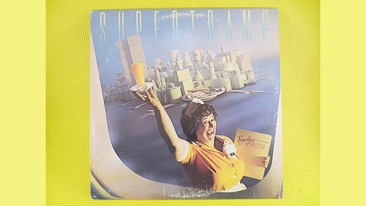 SUPERTRAMP, BREAKFAST in America, Rock Record, SUPERTRAMP Albums, Supertramp Records, Vinyl Record, Rock Vinyl, 1979 Album