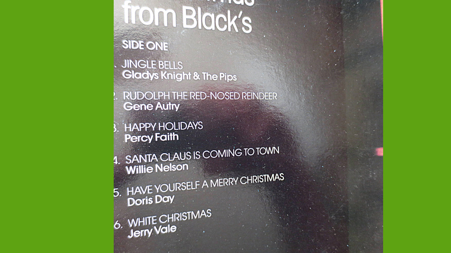 BLACK'S PHOTOGRAPHY, Black's CHRISTMAS Lp, Christmas Records, Christmas Music, Christmas Albums, Christmas lps, 1984 Record