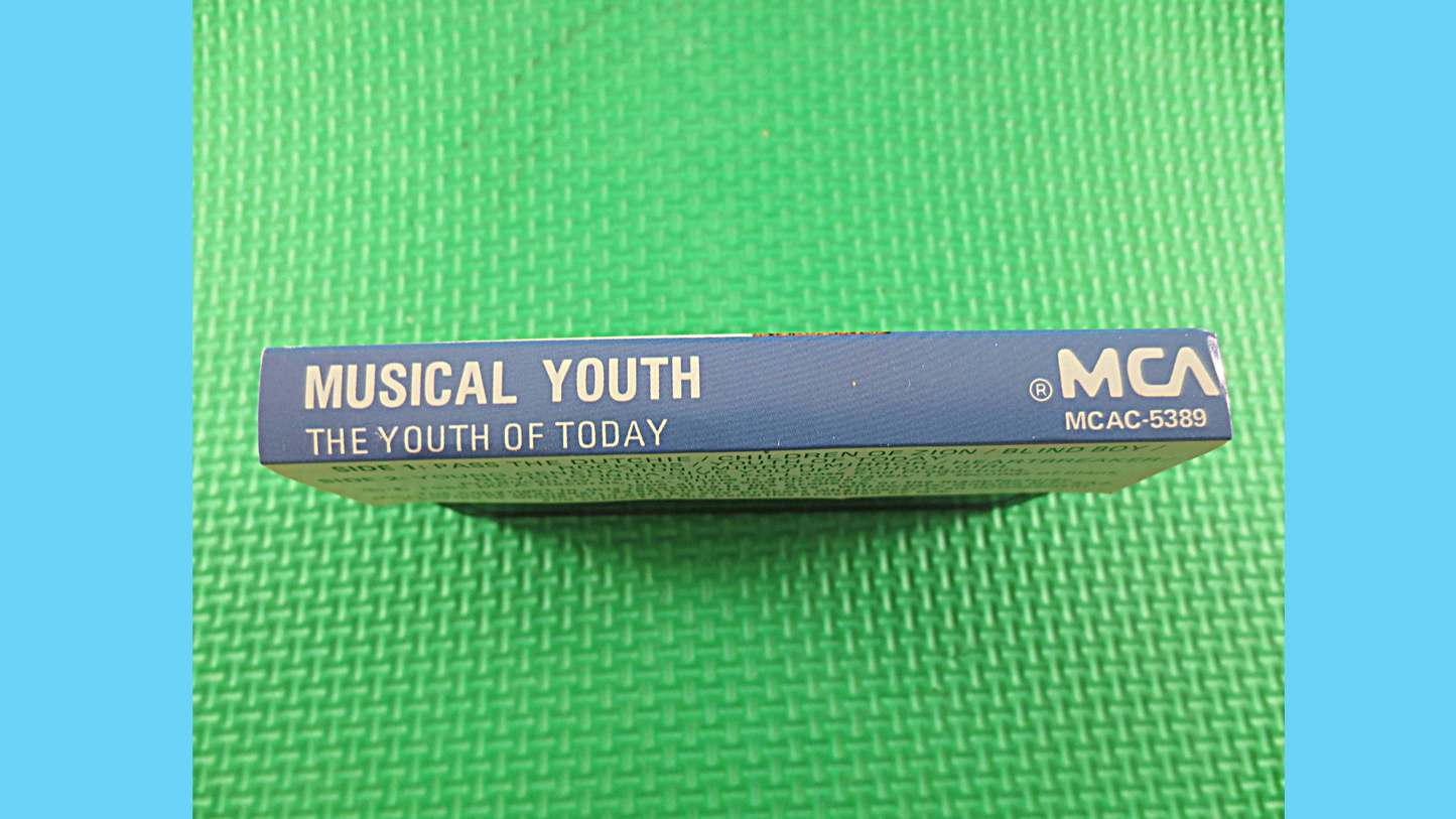 MUSICAL YOUTH, Youth of TODAY, Musical Youth Tape, Musical Youth Cassette, Musical Youth Album, Musical Youth Songs, Cassette Tape, Cassette