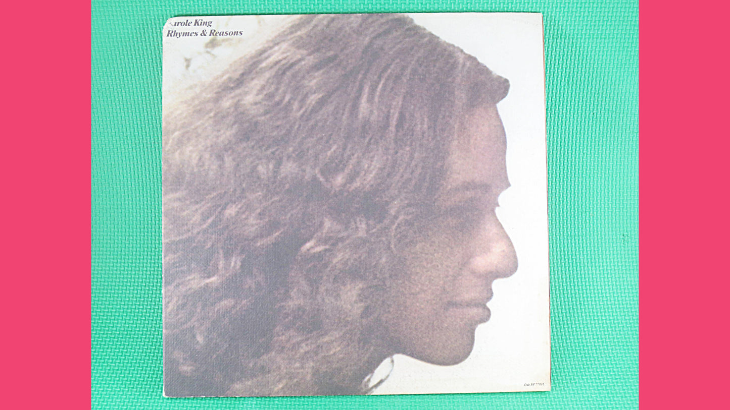 CAROLE KING, RHYMES and Reasons, Carole King Record, Carole King Album, Carole King Lp, Carole King Songs, 1972 Records