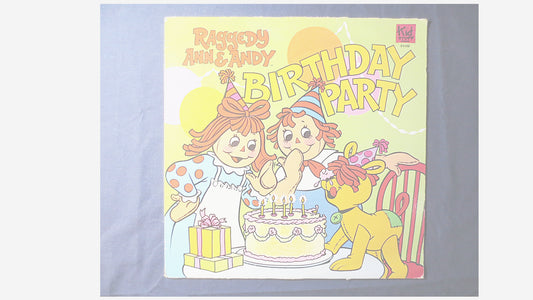 RAGGEDY ANN and ANDY, Childrens Records, Kids Album, Child Record, Vintage Vinyl, Kids Records, Vinyl Album, 1980 Records