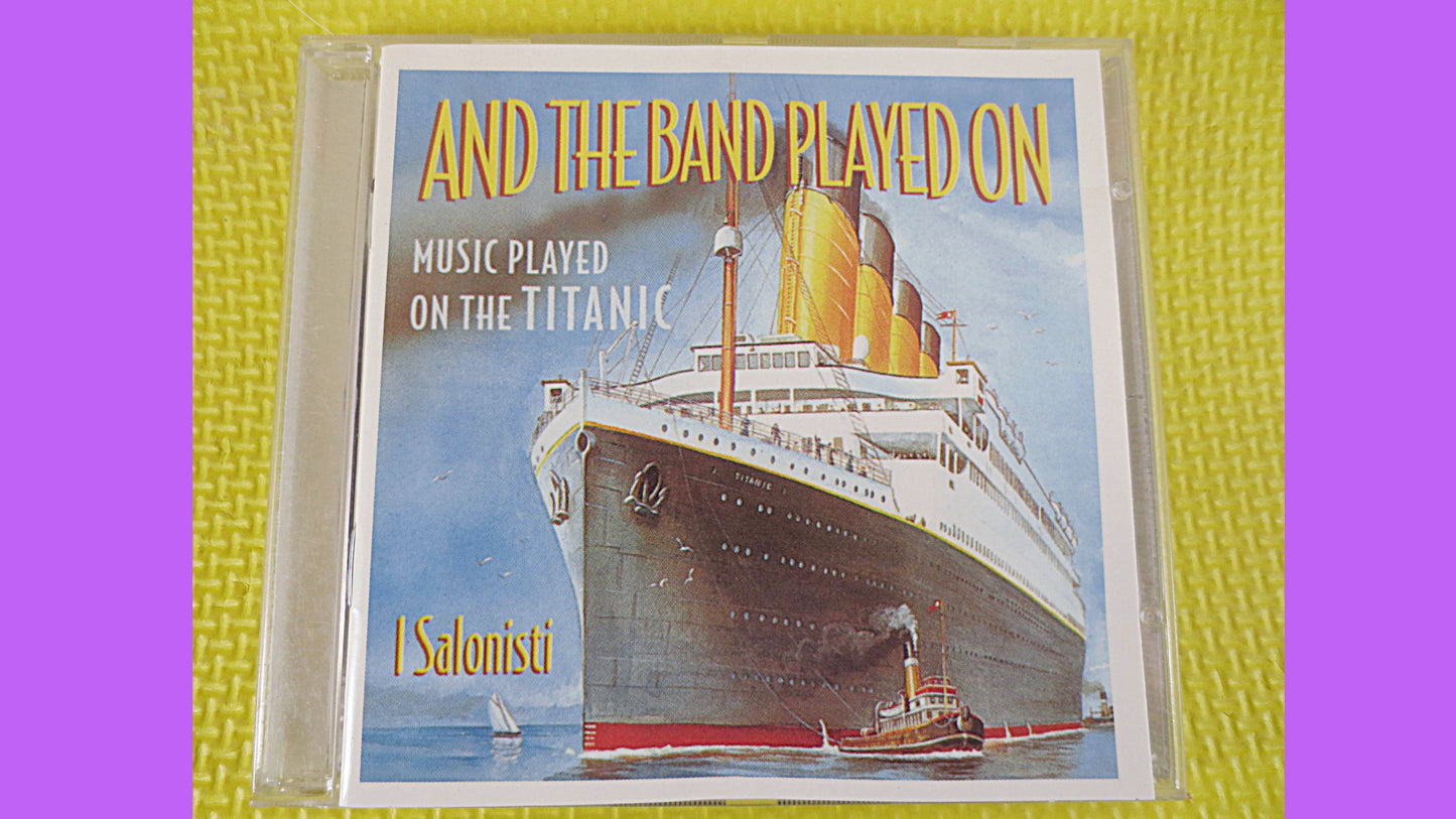 TITANIC Music, Music Played on TITANIC, TITANIC Music Cd, Titanic Band, Music from Titanic, Titanic Songs, Cd, 1997 Compact Disc