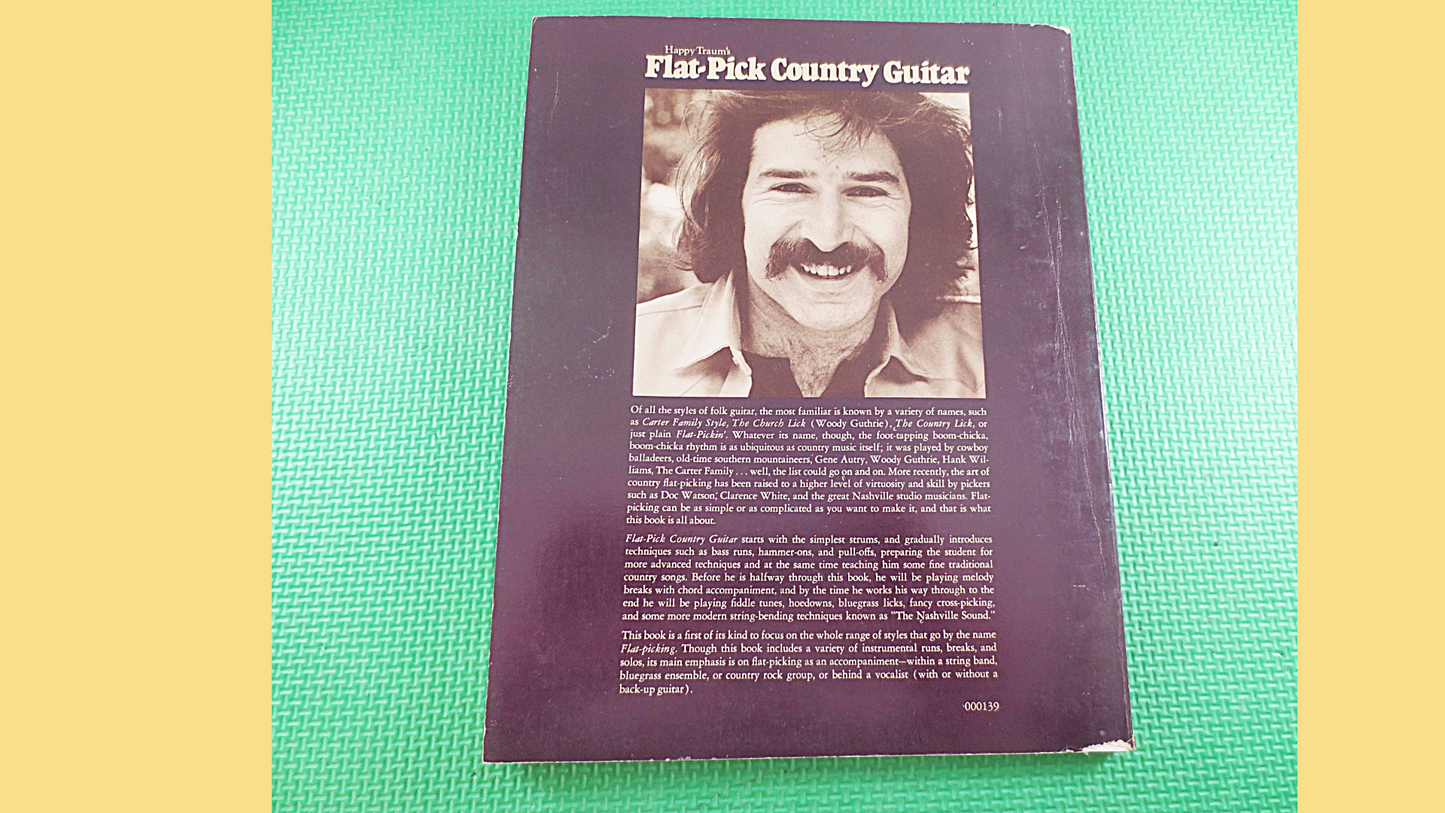 FLAT-PICK GUITAR, Sheet Music, Music Books, Guitar Sheet Music, Guitar Music Book, Country Sheet Music, Vintage Music Book, Vintage Book