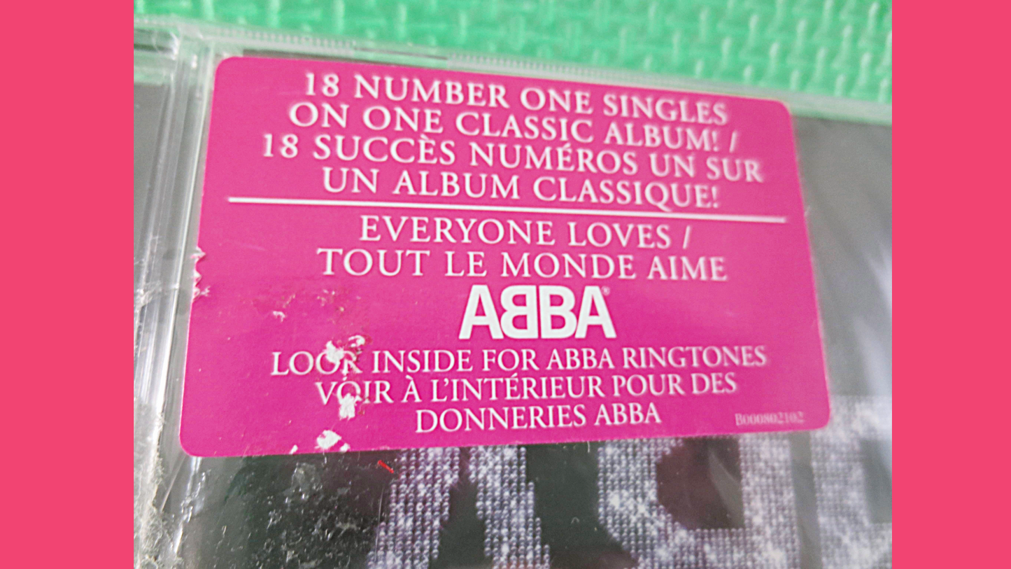 ABBA, Factory SEALED, ABBA Number Ones, Abba Cd, Abba Album, Abba Hits, Abba Songs, Abba Music, Disco Music Cd, Pop Cd, Disco Compact Disc