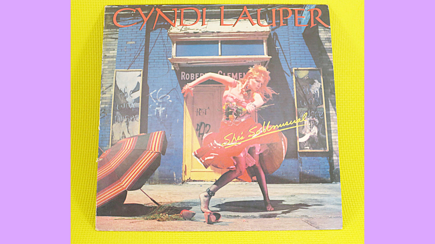 CYNDI LAUPER, She's So Unusual, Cyndi Lauper Record, Pop Records, Cyndi Lauper Album, Cyndi Lauper Lp, Pop Lp, 1983 Records