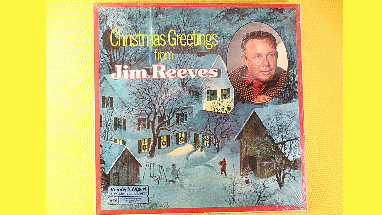 JIM REEVES Record, CHRISTMAS Album, Christmas Record, Jim Reeves Album, Christmas Vinyl, Christmas Lp, Vinyl, 1984 Records