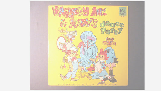 RAGGEDY ANN and ANDY, Childrens Records, Kids Album, Child Record, Vintage Vinyl, Kids Records, Vinyl Album, 1980 Records