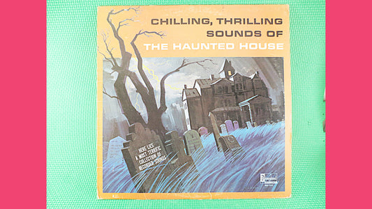 The HAUNTED HOUSE, DISNEYLAND Records, Halloween Records, Disney Records, Novelty Records, Childrens Records, 1964 Records