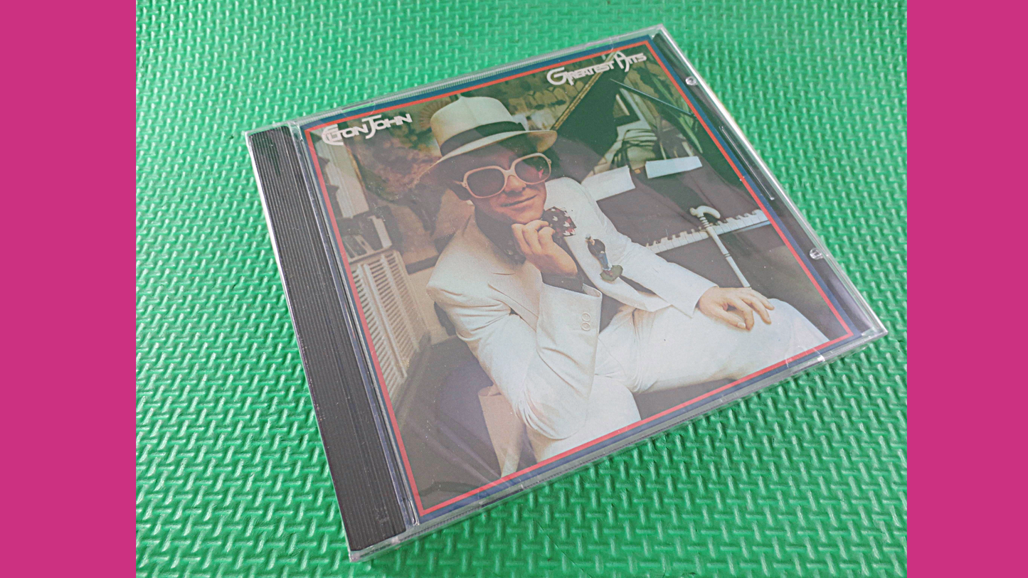 ELTON JOHN, Factory SEALED, Elton John Cd, Greatest Hits Cd, Elton John Album, Elton John Songs, Elton John Hits, Cd's, 1984 Compact Discs