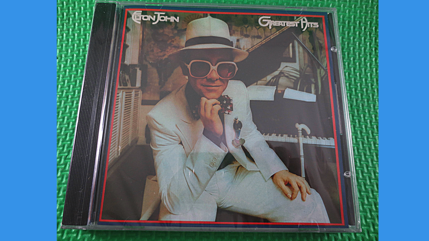 ELTON JOHN, Factory SEALED, Elton John Cd, Greatest Hits Cd, Elton John Album, Elton John Songs, Elton John Hits, Cd's, 1984 Compact Discs