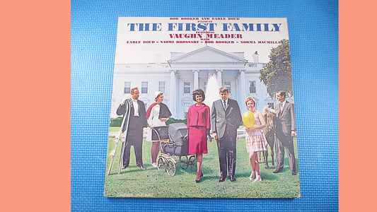 The FIRST FAMILY, COMEDY Album, John F. Kennedy Lp, John Kennedy Album, John Kennedy Speech, Comedy Record, Vintage Records, 1962 Records