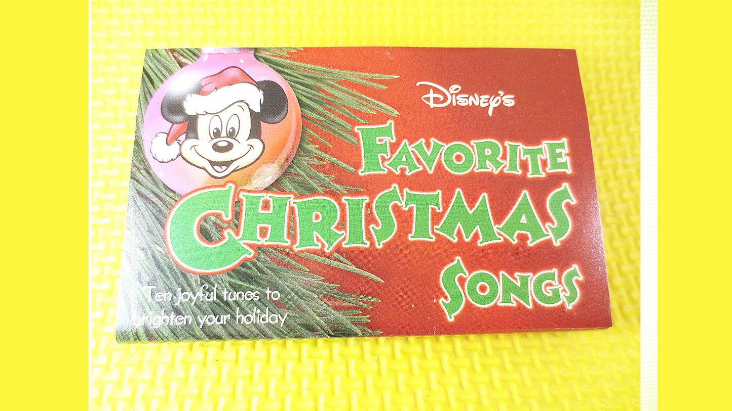 DISNEY CHRISTMAS, DISNEY Songs, Kids Christmas Tape, Childrens Christmas, Disney Cassette, Kids Cassette, Cassette Tape, Kids, 1998 Cassette