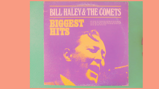 BILL HALEY, and the COMETS, Rock and Roll, Vintage Vinyl, Bill Haley Record, Bill Haley Lp, Lps, Vinyl Albums, Vintage Records, 1982 Records