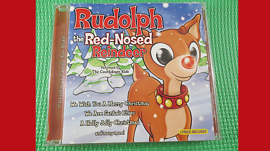 RUDOLPH, CHRISTMAS Cd, Red-Nosed REINDEER, Kids Christmas Cd, Christmas, Christmas Music, Christmas Song, Cd, Vintage Cd, 2002 Compact Discs