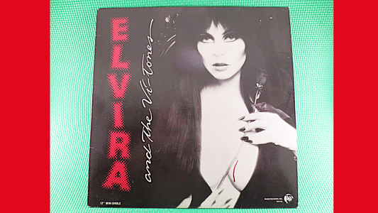 ELVIRA, and the Vi-TONES, 3D TV, Elvira Records, Halloween Records, Elvira Album, Novelty Records, Elvira Lp, Vintage Records, 1982 Records