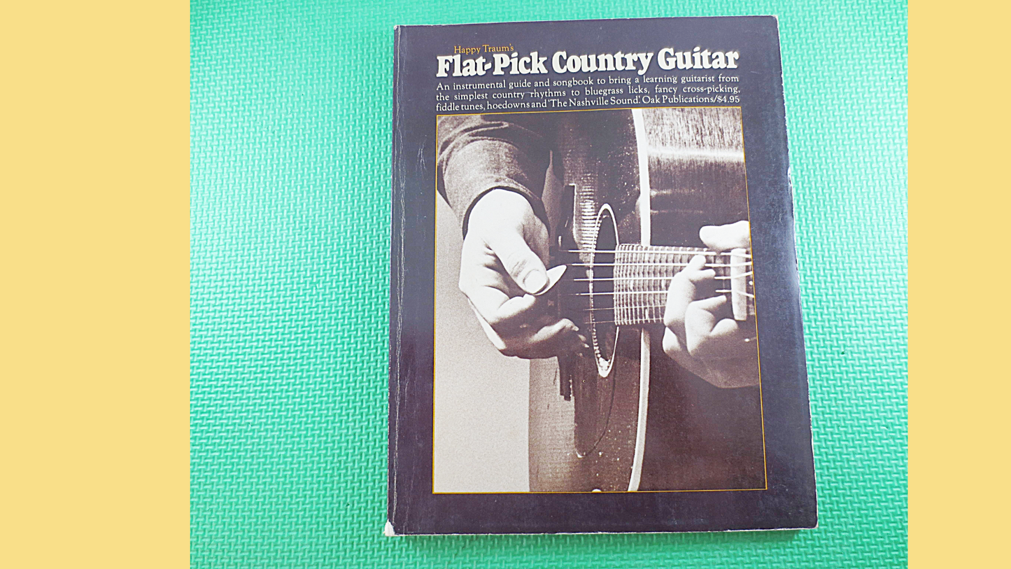 FLAT-PICK GUITAR, Sheet Music, Music Books, Guitar Sheet Music, Guitar Music Book, Country Sheet Music, Vintage Music Book, Vintage Book