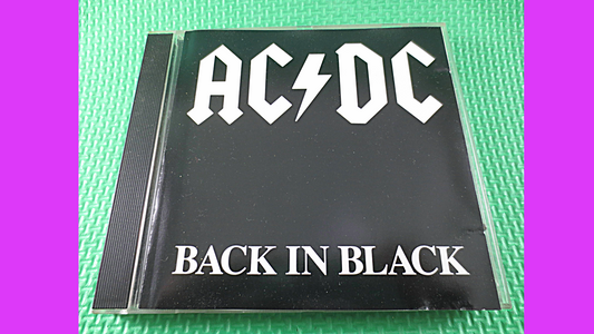 Ac Dc, BACK in BLACK, Ac Dc Cd, BACK in Black Cd, Ac Dc Songs, Ac Dc Album, Ac Dc Music, Ac Dc Record, Ac Dc Lp, Rock Cd, 1985 Compact Discs