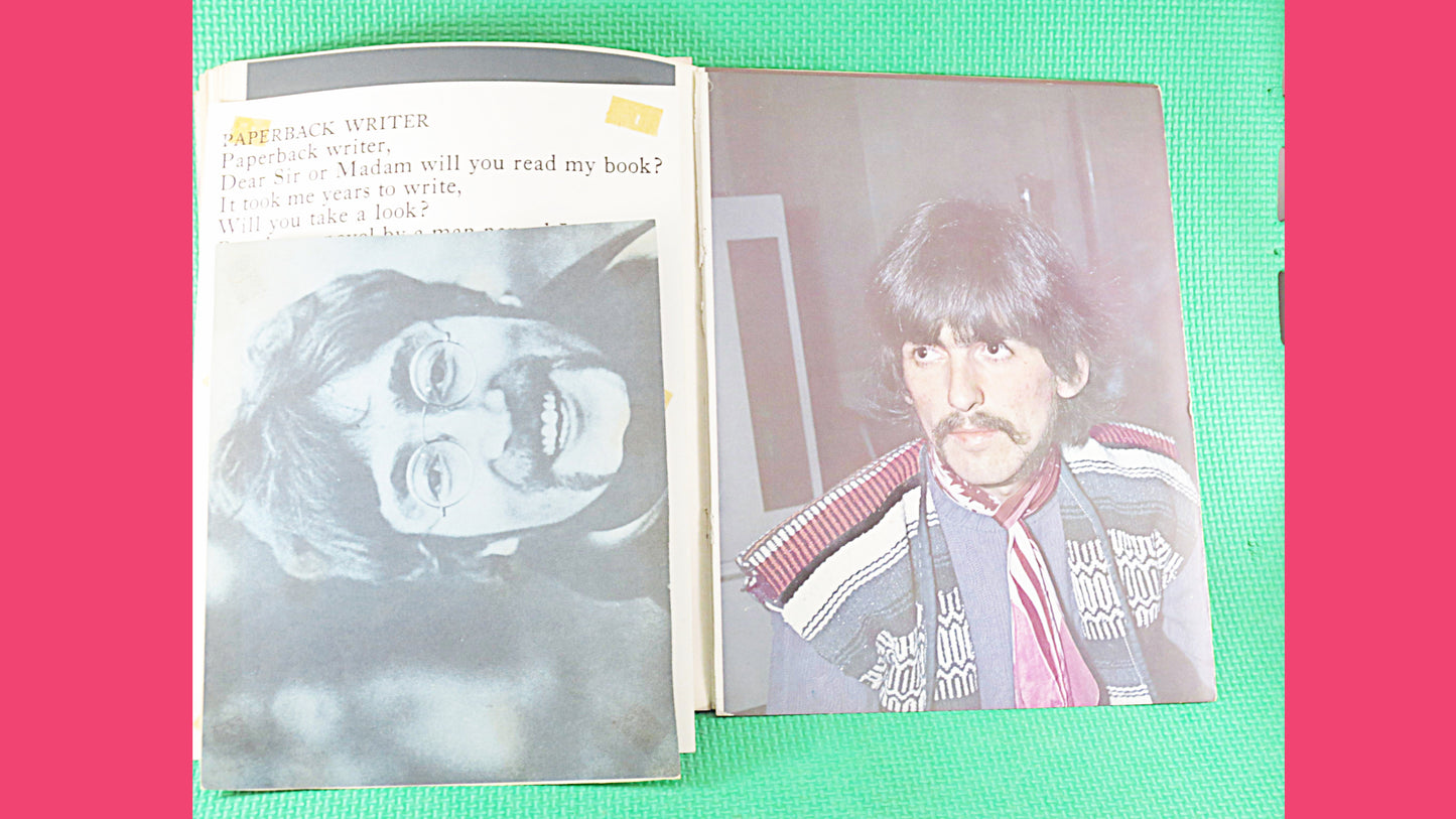 Vintage 1967 Song Book - The BEATLES - Sgt. PEPPERS Lonely Hearts Club Band, BEATLES Sheet Music, Beatles Music Book, Beatles Songbook