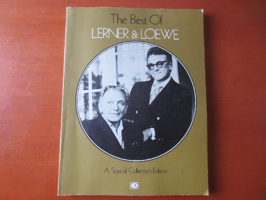 Vintage Book, LERNER and LOEWE, Sheet Music, Music Books, Musical Sheet Music, Piano Sheet Music, Theatre Sheet Music, Vintage Music Book