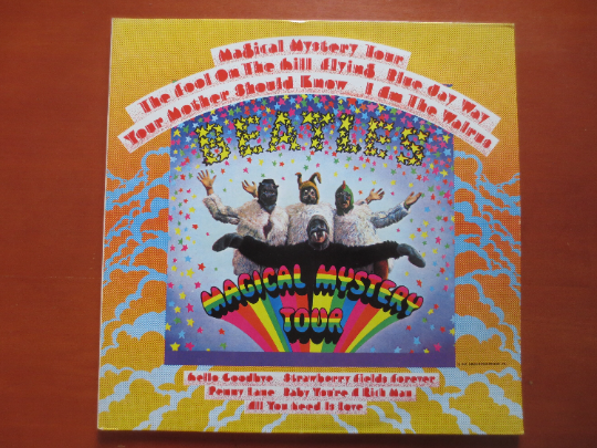 The BEATLES, MAGICAL MYSTERY Tour, Beatles Records, Beatles Vinyl, Beatles Lp, Vinyl Album, Vinyl Records, 1978 Records