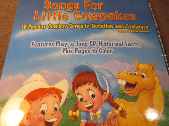 Vintage Books, LITTLE COWPOKES, SHEET Music, Music Books, Children's Songs,, Kids Music, Kids Songs, Kids Music, Kids Sheet Music