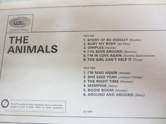 The ANIMALS, The ANIMALS Record, The ANIMALS Album, The Animals Lp, Rock Records, Classic Rock Records, Lps, 1969 Records